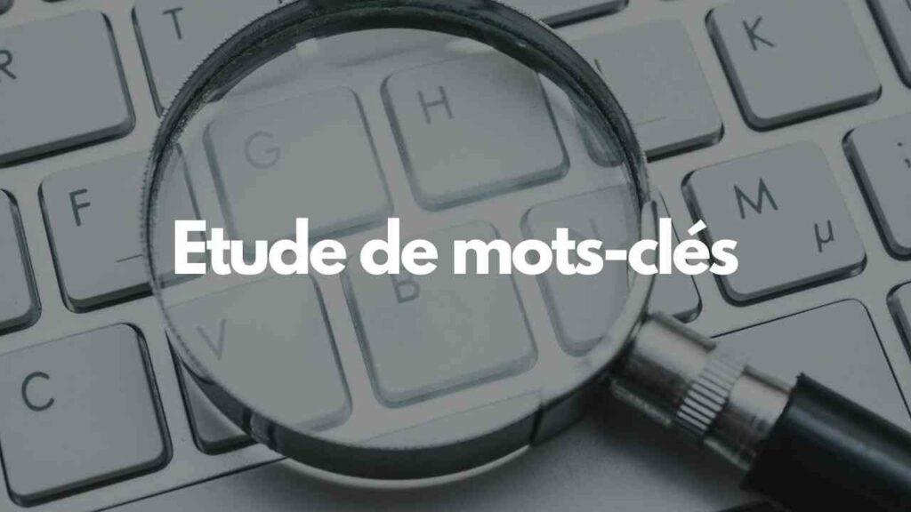 Etude de mots cles
