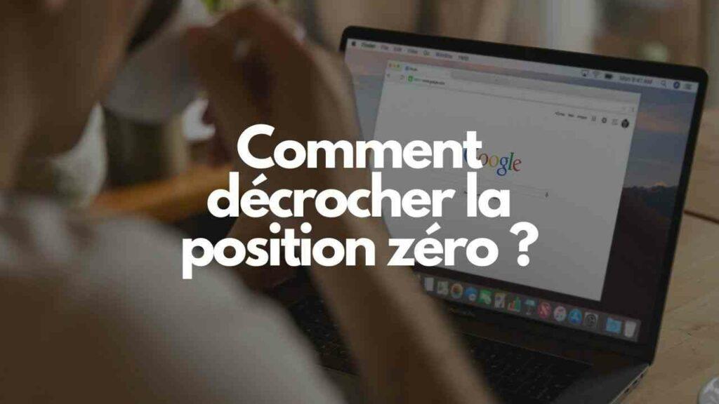 Comment decrocher la position zero