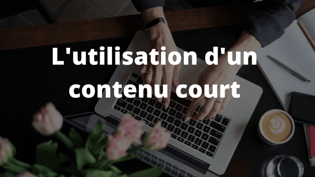 Contenu court