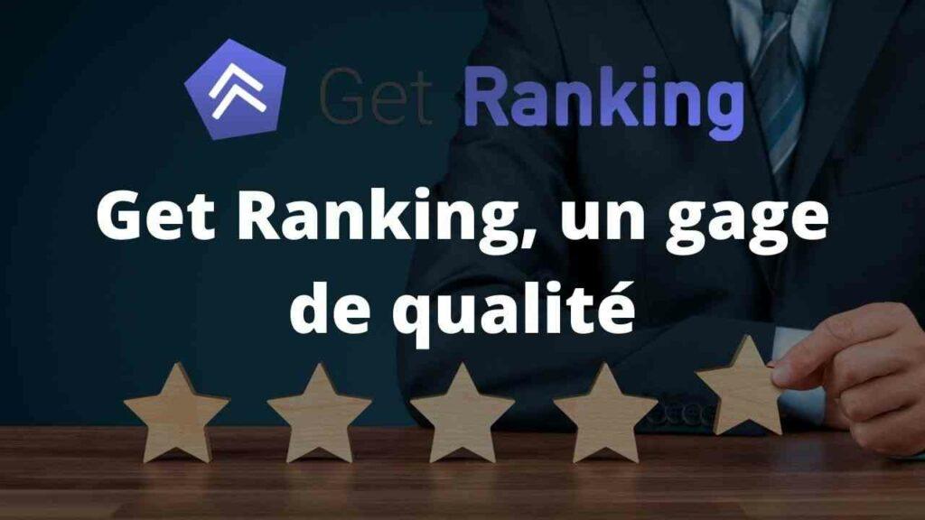 Get ranking un gage de qualite