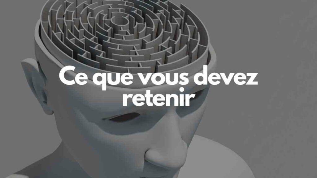 Ce que vous devez retenir