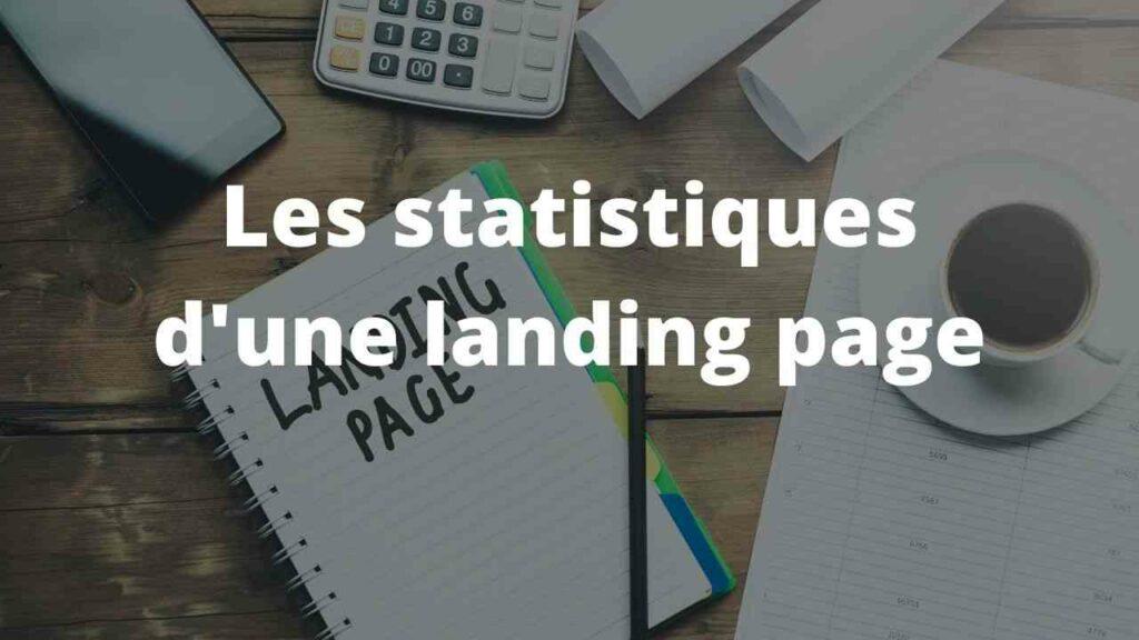 Landing page statistiques