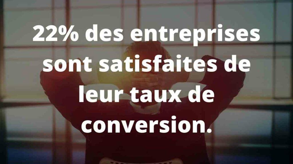 Entreprise taux conversion