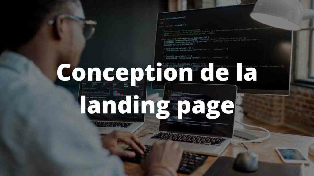 Conception landing page